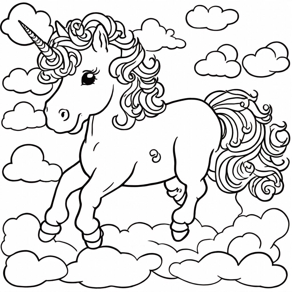 Magical Unicorn Coloring Pages: 20 Free Printables for All Ages